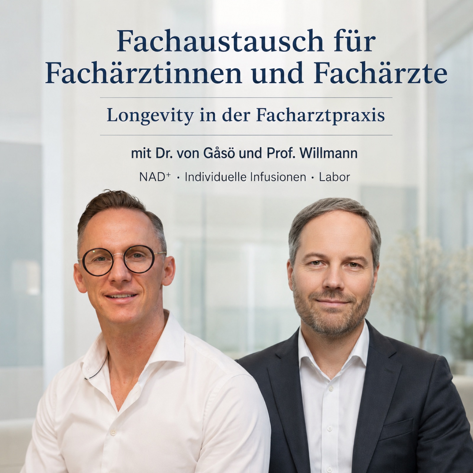 Fachseminar Longevity mit Dr. von Gasö und Prof. Willmann